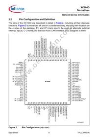 SAF-XC164D-8F40F BB Datasheet Page 10