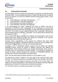 SAF-XC164D-8F40F BB Datasheet Page 23