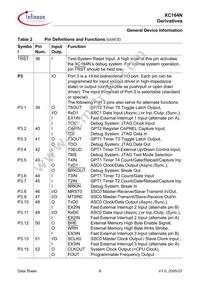 SAF-XC164N-8F40F BB Datasheet Page 13