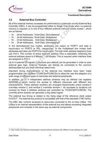 SAF-XC164N-8F40F BB Datasheet Page 22