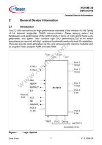 SAF-XC164S-32F40F BB Datasheet Page 9