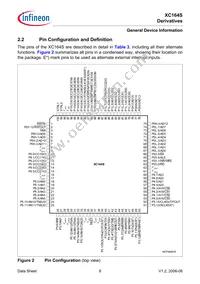 SAF-XC164S-8F40F BB Datasheet Page 10