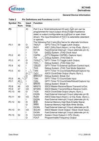SAF-XC164S-8F40F BB Datasheet Page 13