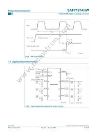 SAF7167AHW/V1 Datasheet Page 14