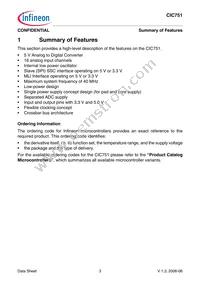 SAK-CIC751-EOM16T BA Datasheet Page 7