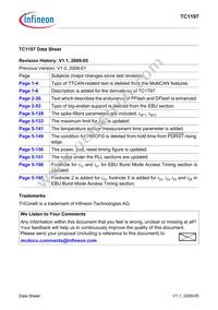 SAK-TC1197-512F180E AC Datasheet Page 4