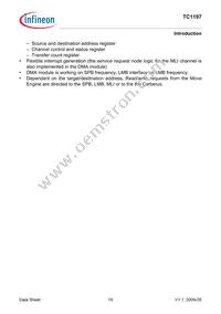 SAK-TC1197-512F180E AC Datasheet Page 23