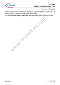 SAK-XC2210U-8F40R AA Datasheet Page 9