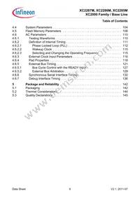 SAK-XC2287M-72F80L AA Datasheet Page 6