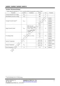 SARS02V Datasheet Page 3