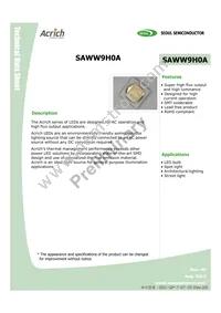 SAW09H0A-V3W3-DA Datasheet Page 2