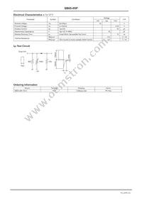 SB05-05P-TD-E Datasheet Page 2