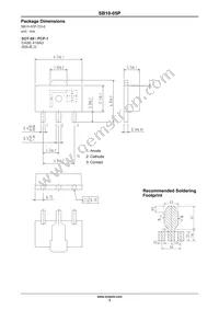 SB10-05P-TD-E Datasheet Page 3