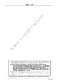 SB11-04HP-TR-E Datasheet Page 3