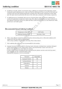 SB1111C-0005-TR Datasheet Page 9