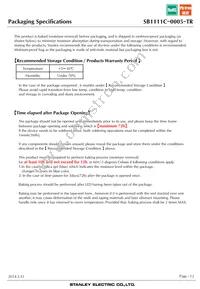 SB1111C-0005-TR Datasheet Page 12