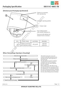 SB1111C-0005-TR Datasheet Page 13