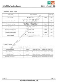 SB1111C-0005-TR Datasheet Page 21