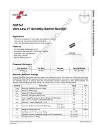 SB1245 Datasheet Page 2