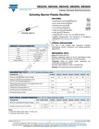 SB240S-E3/73 Datasheet Cover