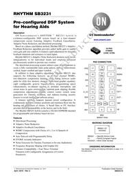 SB3231-E1-T Datasheet Cover