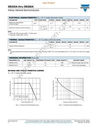 SB360A-E3/54 Datasheet Page 2