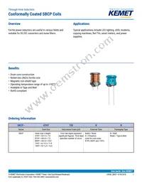 SBCP-14HY2R2B Datasheet Cover