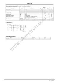SBE818-TL-E Datasheet Page 2