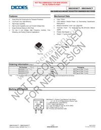 SBG3040CT Datasheet Cover