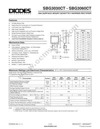 SBG3060CT-T-F Datasheet Cover
