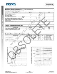 SBL1060CTP Datasheet Page 2