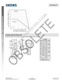 SBL2060CTP Datasheet Page 3