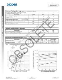 SBL3045CTP Datasheet Page 2