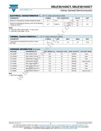 SBLF1640CTHE3/45 Datasheet Page 2
