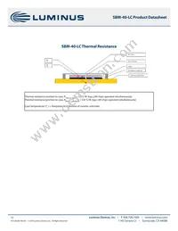 SBM-40-RGBW-P41-QC100 Datasheet Page 12