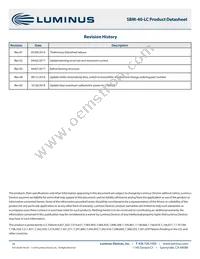 SBM-40-RGBW-P41-QC100 Datasheet Page 16
