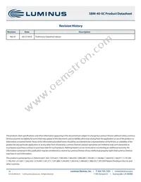SBM-40-RGBW-SC41-QD100 Datasheet Page 16