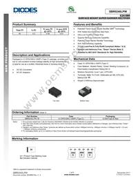 SBR0240LPW-7B Datasheet Cover