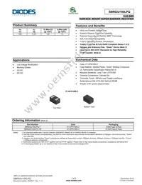 SBR02U100LPQ-7 Datasheet Cover