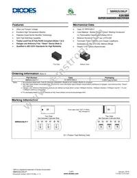 SBR02U30LP-7 Datasheet Cover