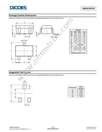 SBR0330CW-7 Datasheet Page 4