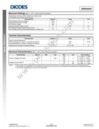 SBR0560S1-7 Datasheet Page 2