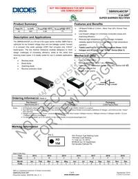 SBR05U40CSP-7 Datasheet Cover