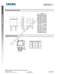 SBR10120CTL-13 Datasheet Page 3