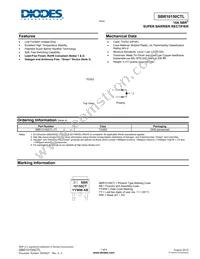 SBR10150CTL-13 Datasheet Cover