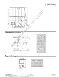 SBR1040CTB Datasheet Page 3