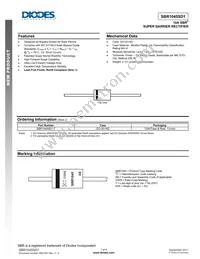 SBR1045SD1-T Datasheet Cover