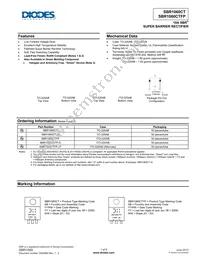 SBR1060CTFP Datasheet Cover