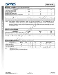SBR10E45P5-7D Datasheet Page 2