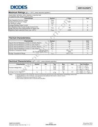 SBR10U200P5Q-13 Datasheet Page 2